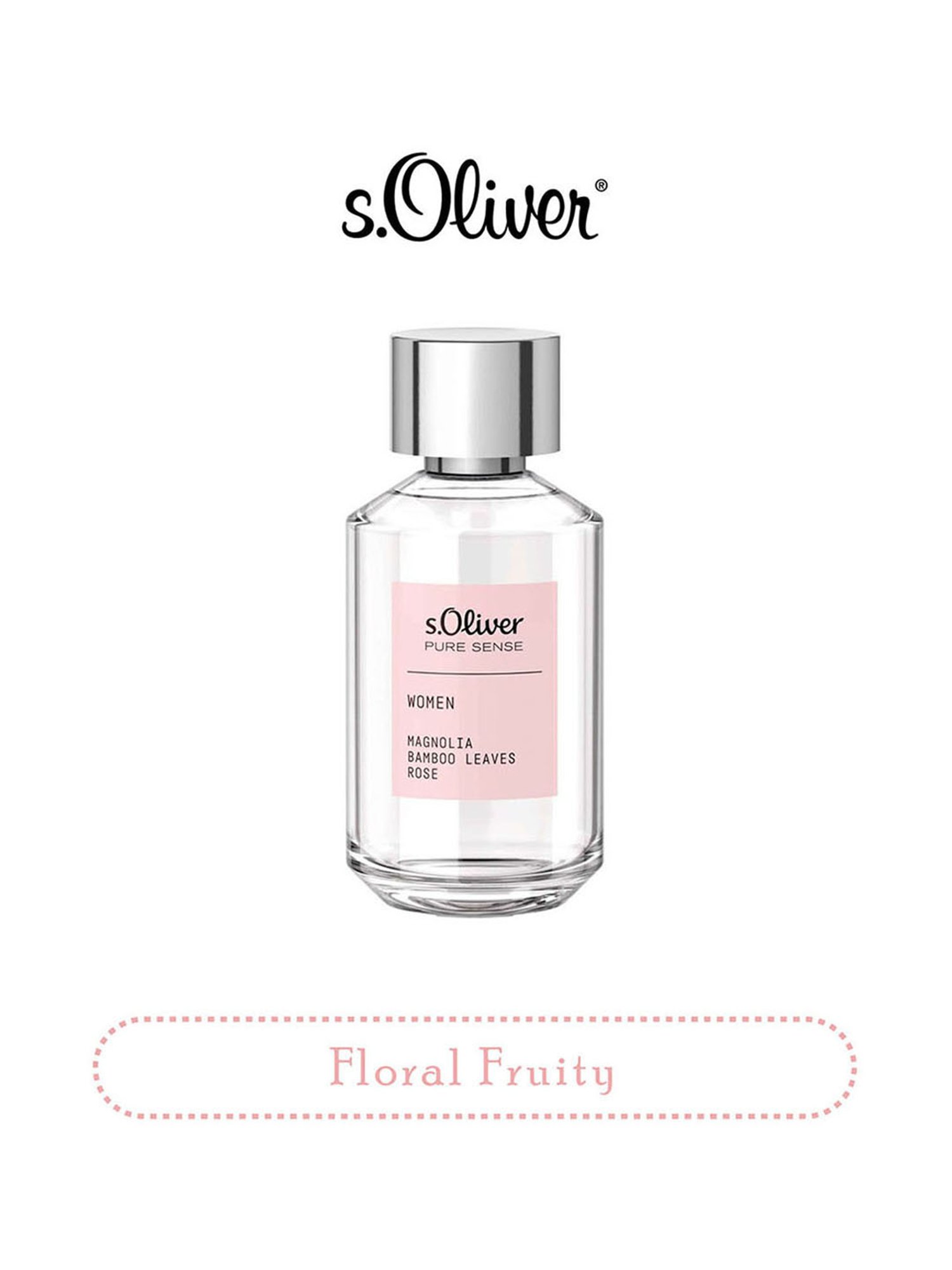 s.Oliver Pure Sense Eau De Toilette for Women - 50 ml