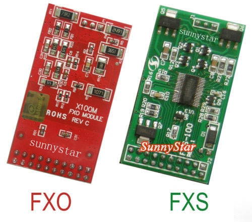 FXO X100M single Module for X100P TDM400P TDM410P AEX410 A410p A400p A1600P TDM1600P