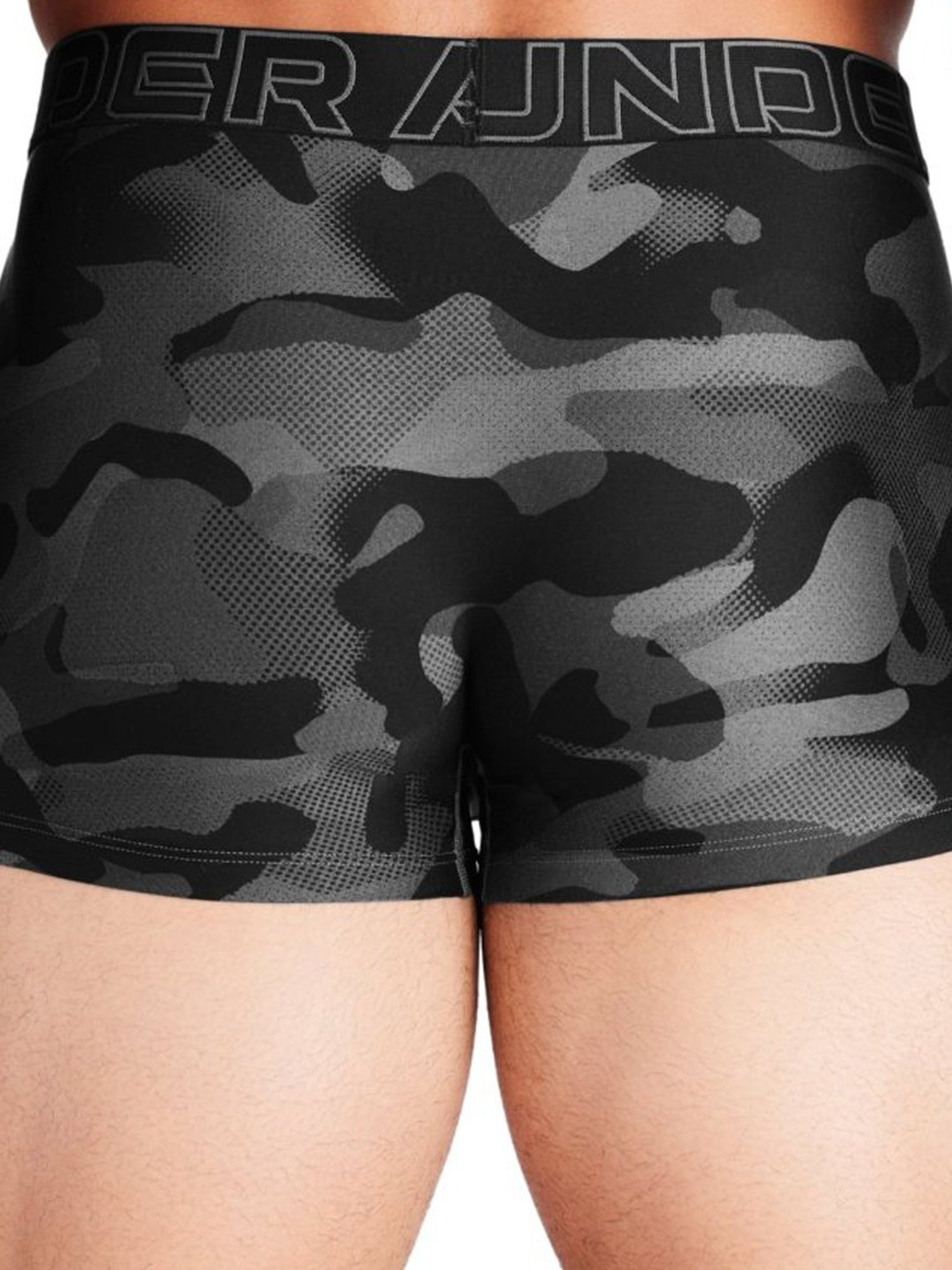 Under Armour Black Fitted Camouflage Boxers