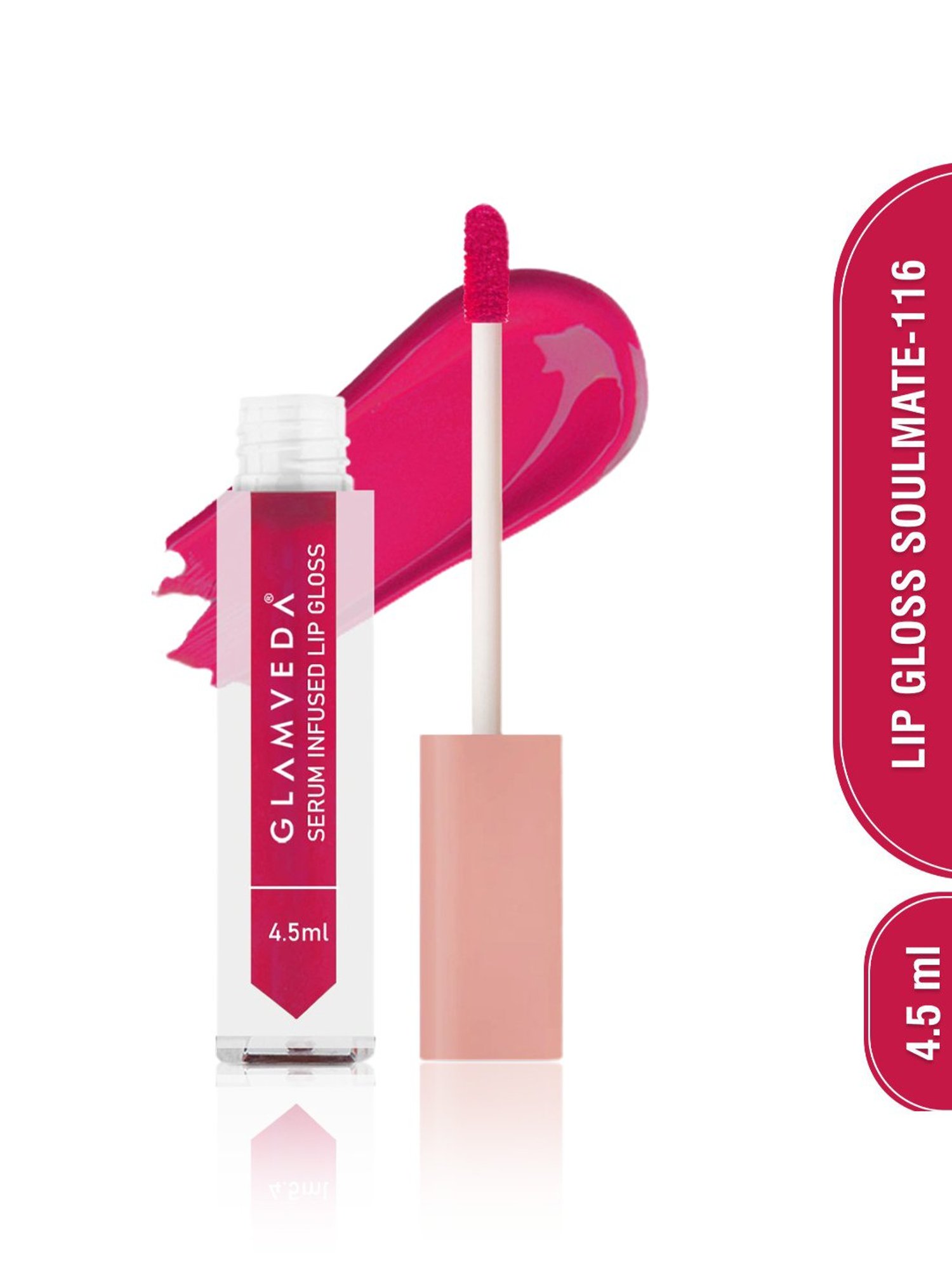 Glamveda Serum Infused Lip Gloss Soulmate-116 - 4.5 ml