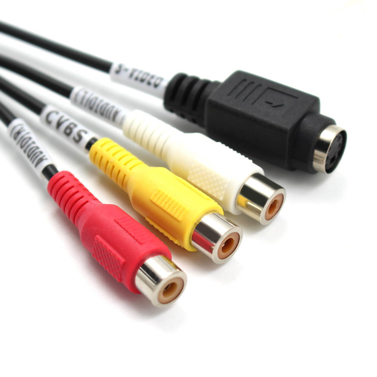 USB 2.0 Easycap Capture 4 Channel Video TV DVD VHS Audio Capture Video Adapter Card TV Video DVR for Windows 10/8/7/XP