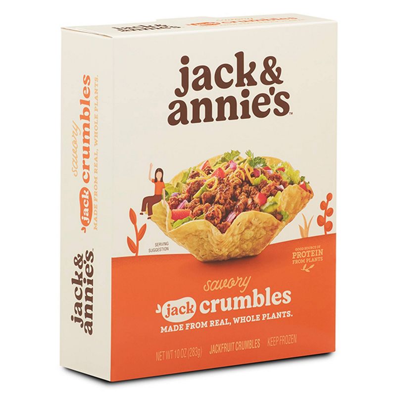 jack & annie's Frozen Taco Jack Crumbles - 10oz