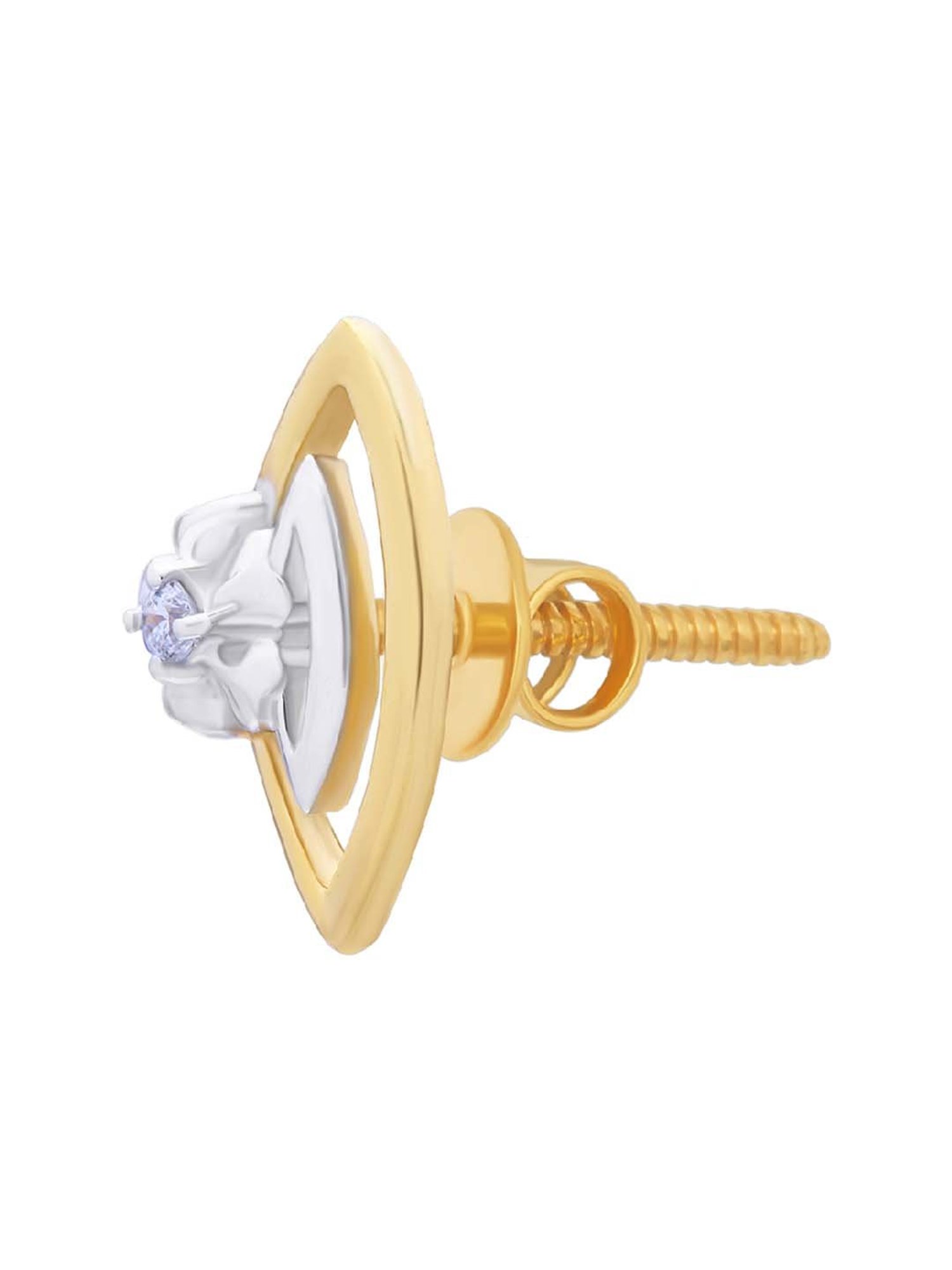 Waman Hari Pethe Jewellers 18k Gold & Diamond Earrings for Women