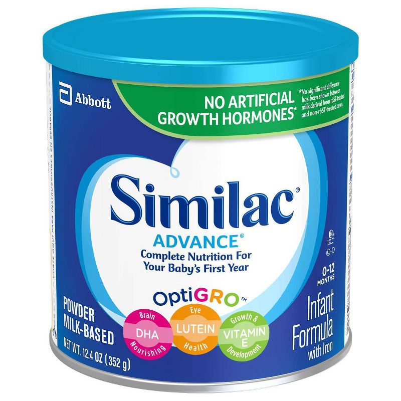 Similac Advance Infant Formula with Iron Powder - 12.4oz