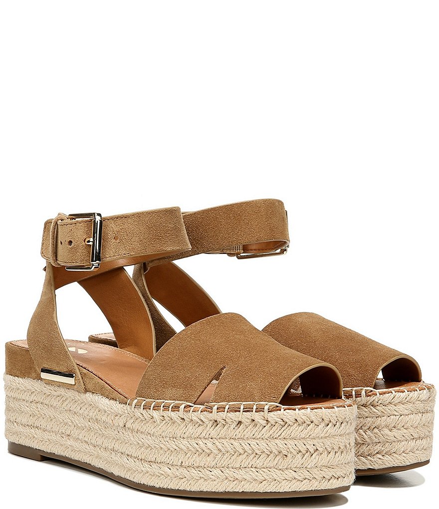 Splendid Meredith Suede Ankle Wrap Espadrille Sandals
