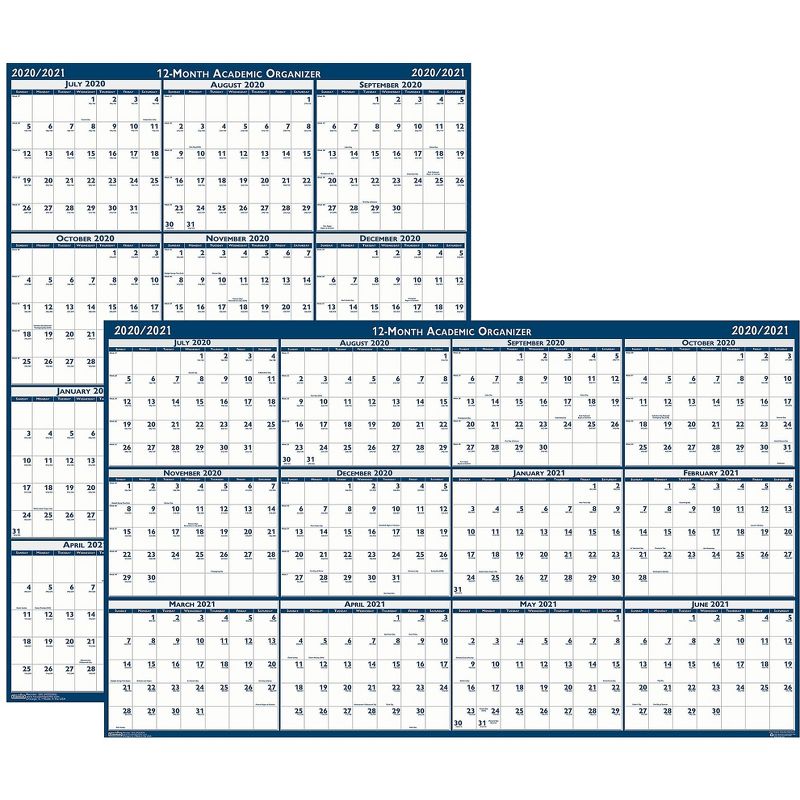 House of Doolittle 2020-2021 24 x 37 Wall Calendar, Academic 395-21