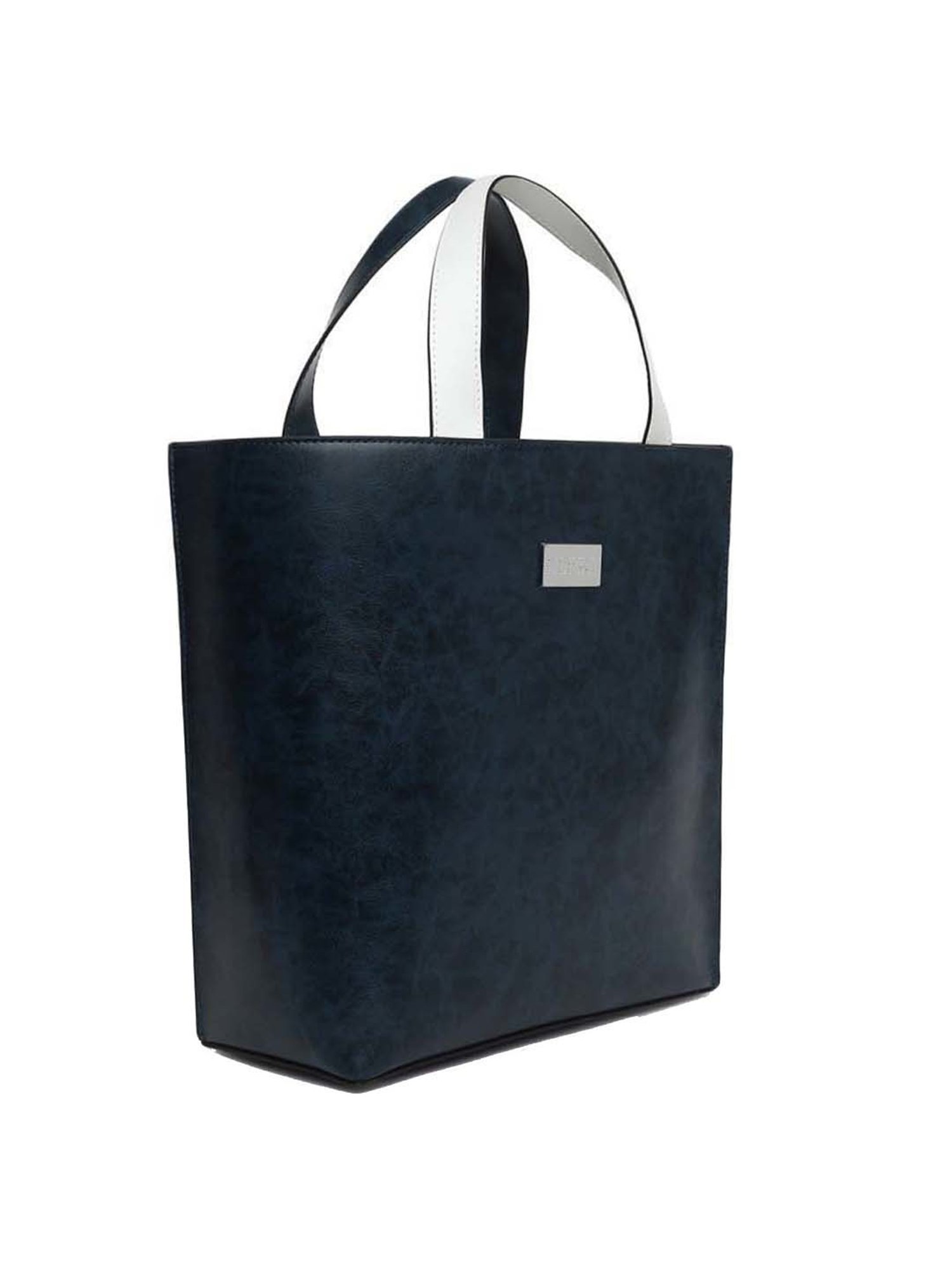 KLEIO Navy Solid Medium Handbag