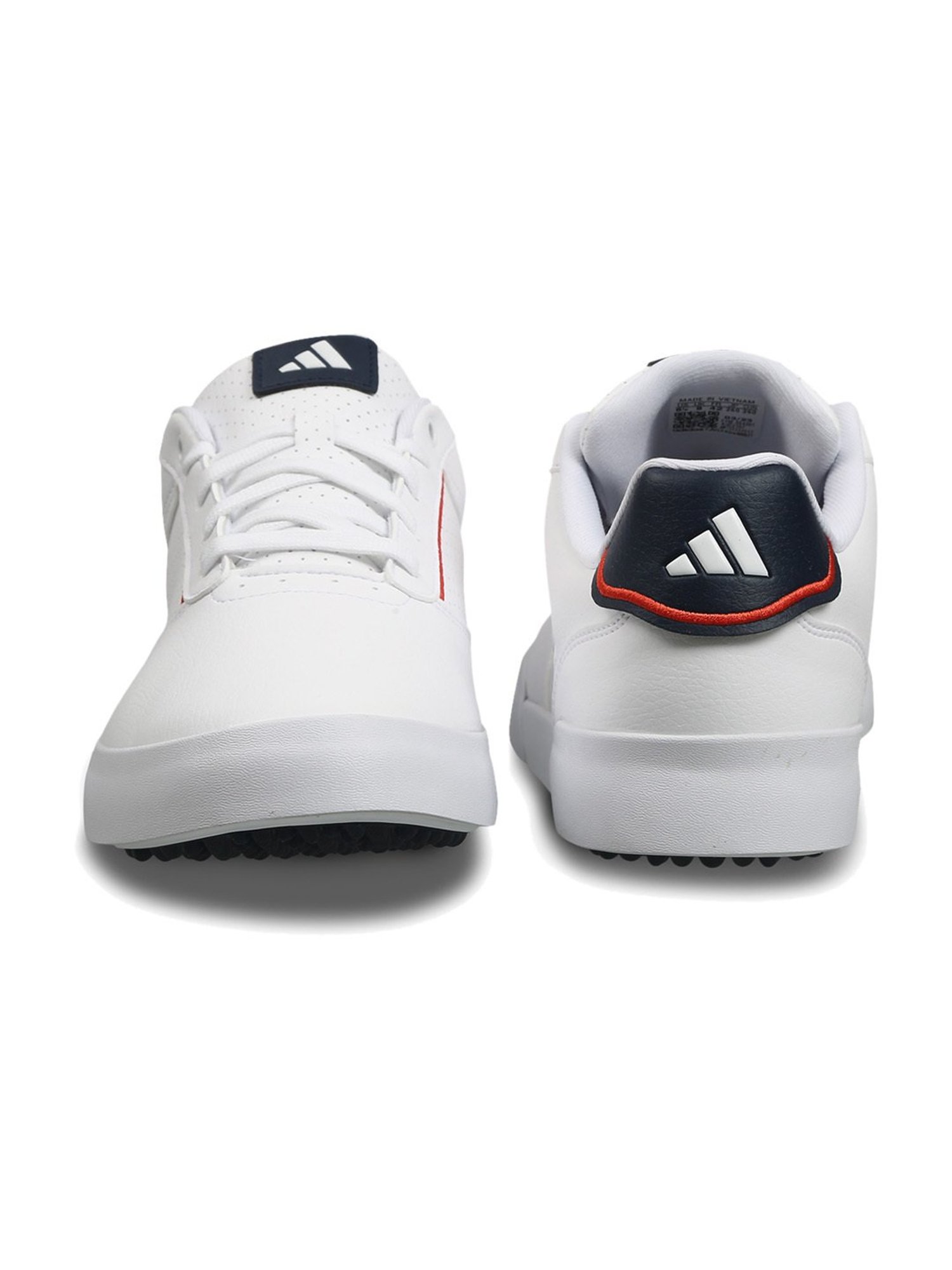 Adidas Men's RETROCROSS White Golf Shoes