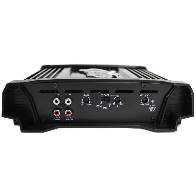 Lanzar HTG237 1000W Mono MOSFET Car Audio Power Amplifier Amp Stereo with 2 Ohm