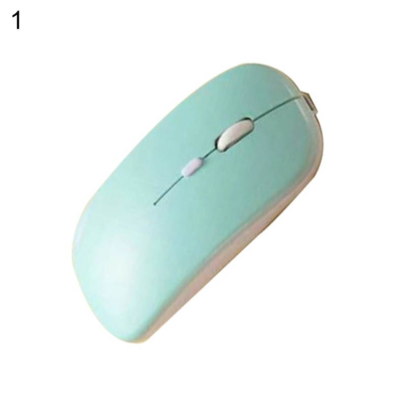 Mini Wireless 800/1200/1600DPI Solid Color Mouse Keyboard Computer Accessory