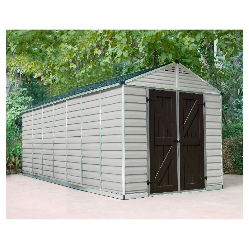6'x 5.5' Everett Storage Shed Beige - Suncast
