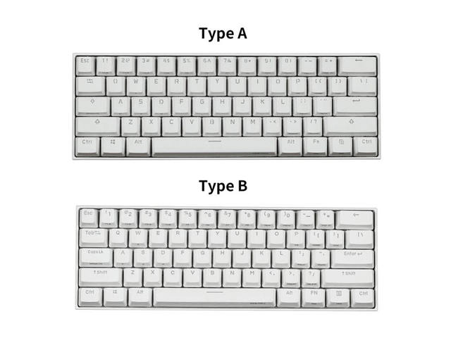 Anne Pro 2 60% Mechanical Keyboard Wired/Wireless Dual Mode Full RGB Double Shot PBT - Brown Switch