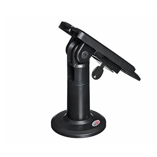 Tall 7" Stand for Ingenico iSC480 with Key and Lock &reg; Securely and invisibly holds the device in place. Tilts 140&deg; and swivels 330&deg;