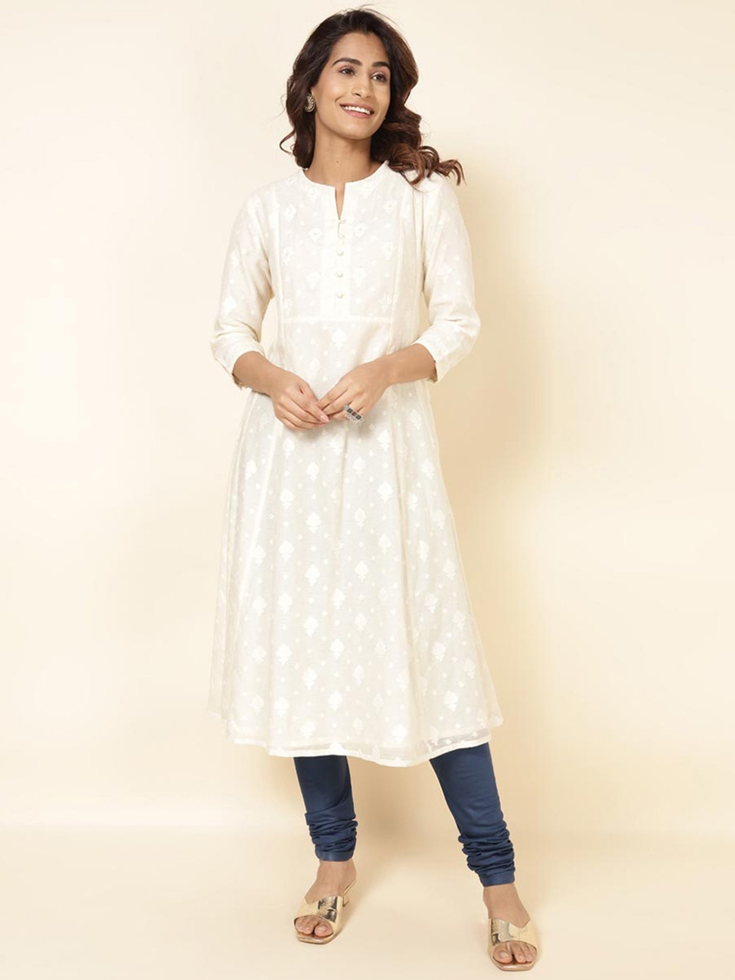 Saffron Threads Black Elasticated Palazzos