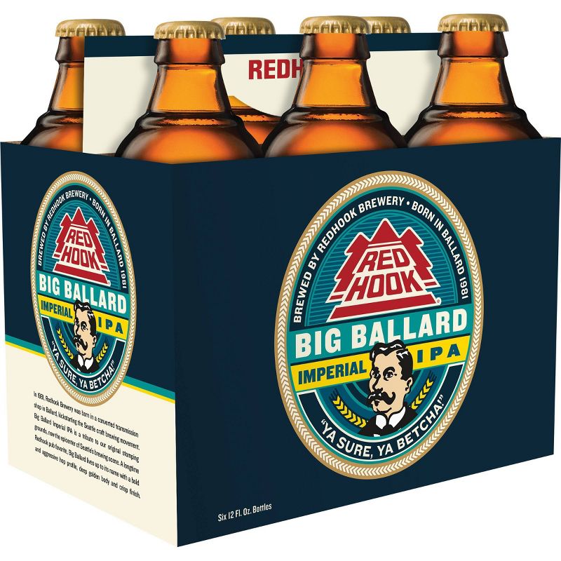 Redhook Big Ballard Imperial IPA Beer - 6pk/12 fl oz Cans