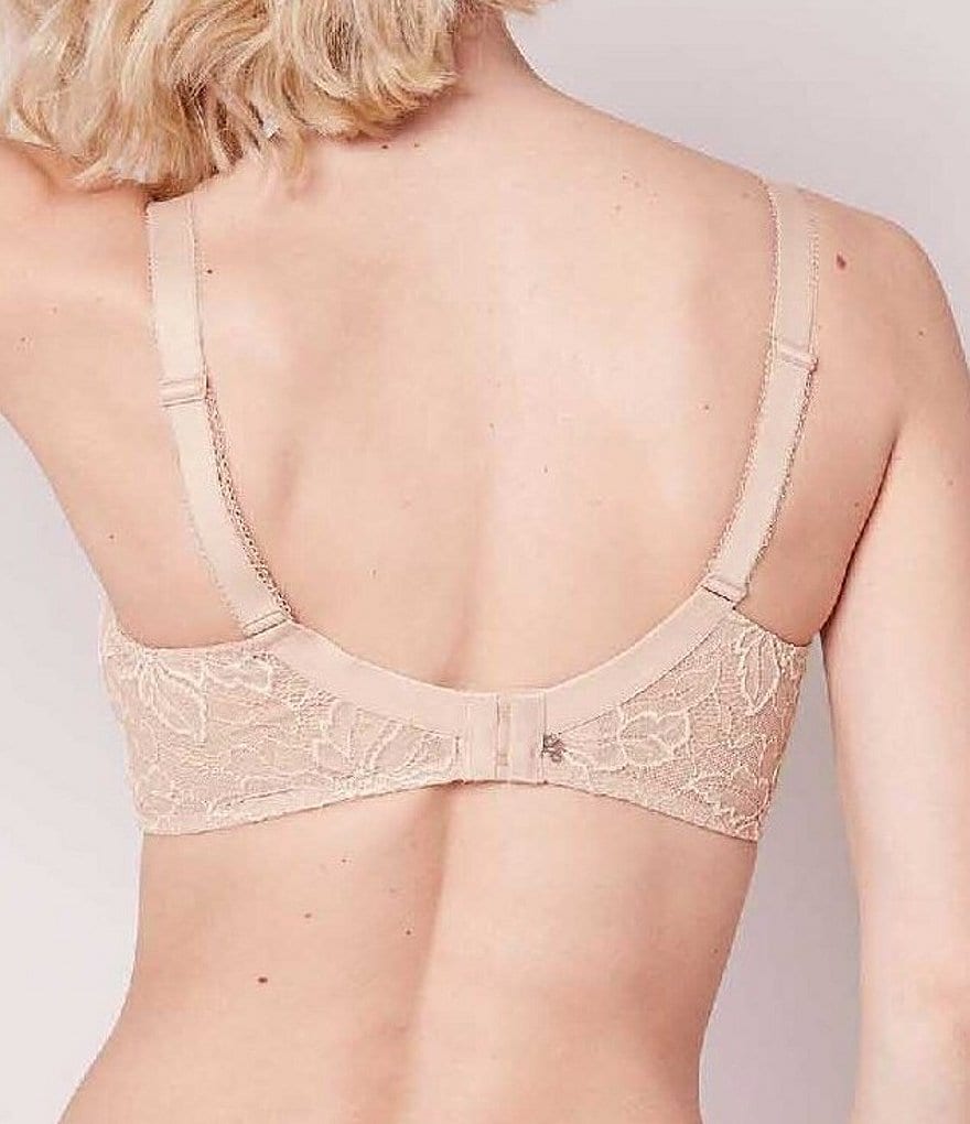 Simone Perele Eden Full-Busted Cup Contour Underwire U-Back Lace Bra