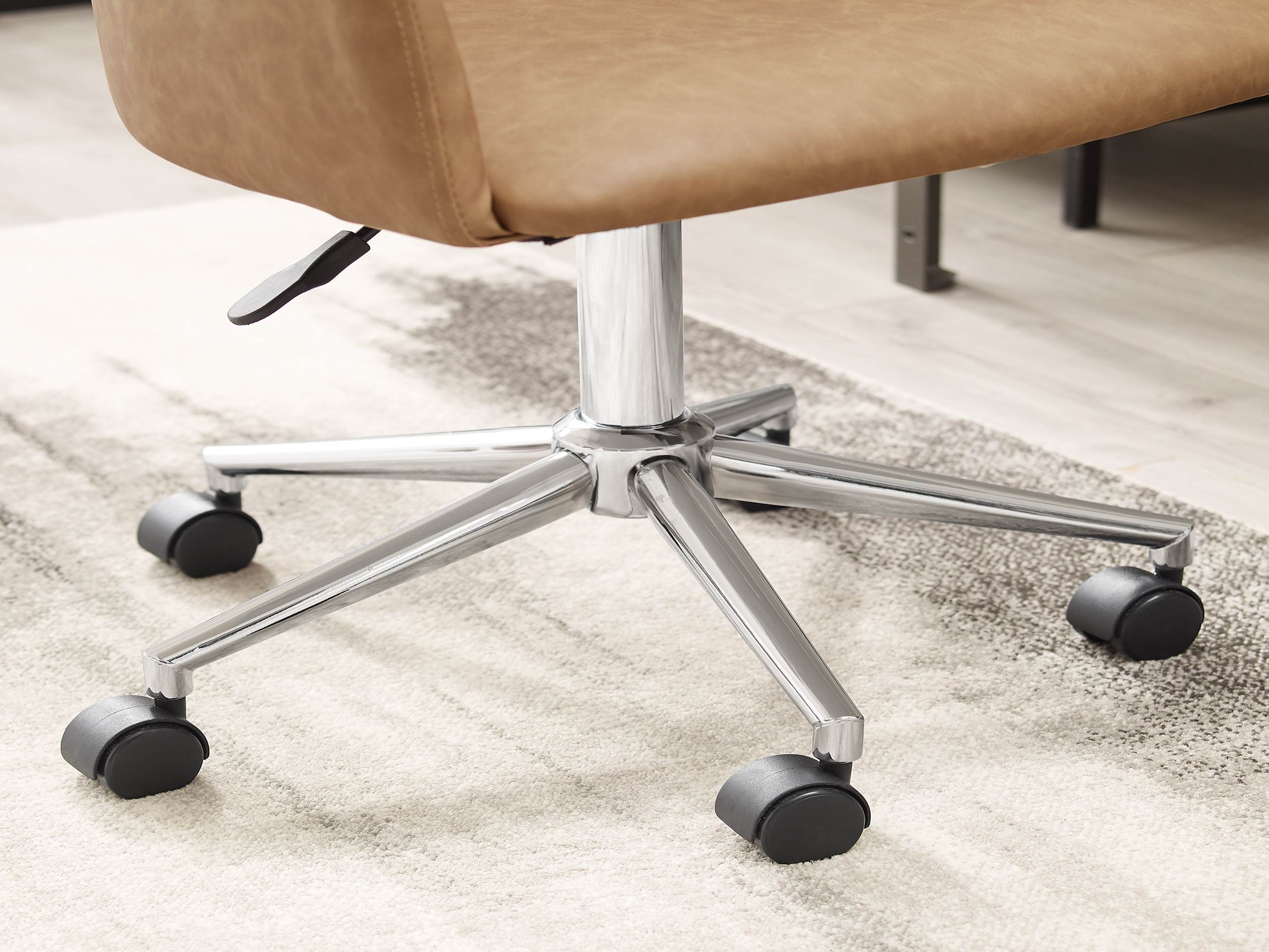 Art Leon Modern Adjustable Height Computer Desk Chair With Swivel Base For Home  Office