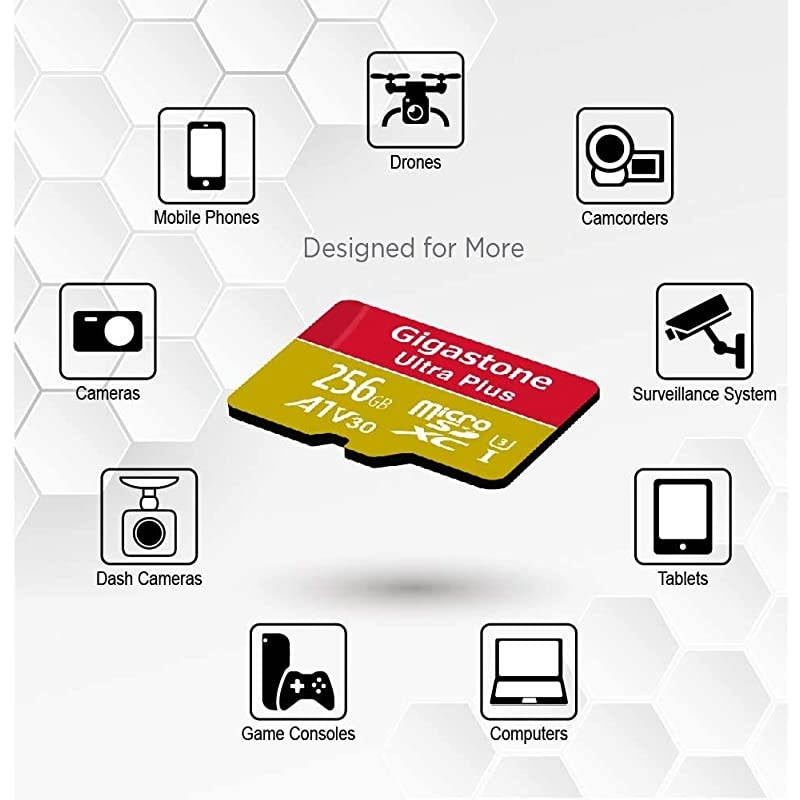 256GB Micro SD Card 4K Video Recording 4K Game Pro Nintendo Switch Compatible RW up to 10060MBs Micro SDXC UHSI A2 V30 Class 10