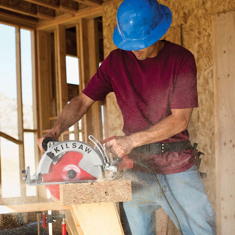 Skilsaw 10-1/4" Magnesium Sawsquatch Worm Drive Circular Saw with Diablo Blade