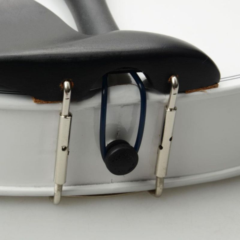 New 16 Inch High Quality Basswood Acoustic Viola with Case Rosin Bow White Color