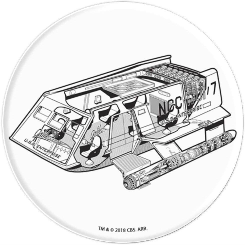 Star Trek Shuttle Craft PopSockets Grip and Stand for Phones and Tablets