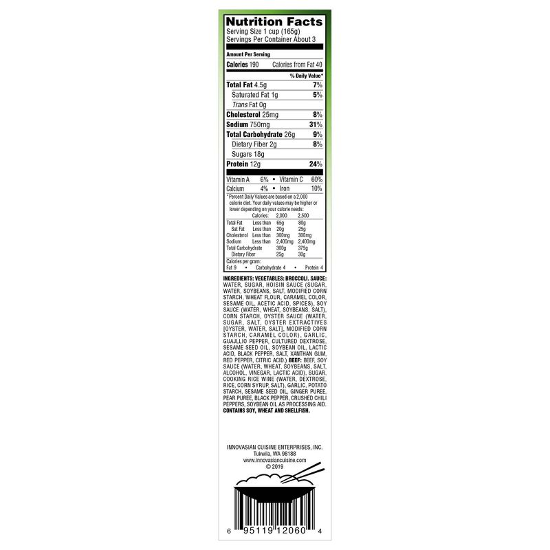 InnovAsian Cuisine Frozen Beef & Broccoli - 16oz