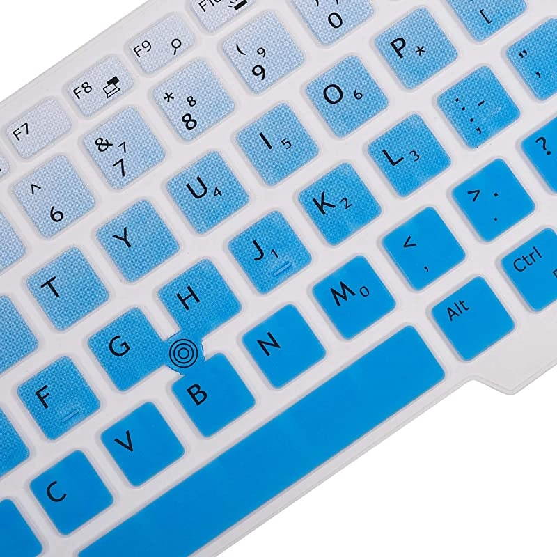 Cover Compatible with 14 Dell Latitude 5480 5490 7480 7490 E7450 E7470 E7480 E5470 with Pointing Ultra Thin Soft Silicone Dell Latitude 7490 Protector SkinGradual Blue