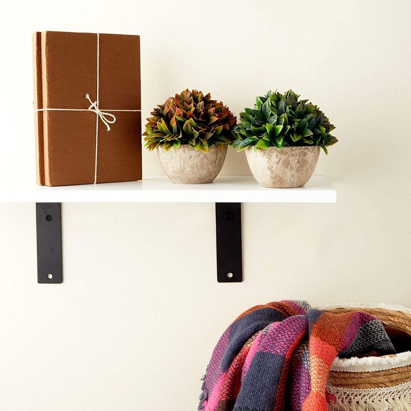 Ivation Outdoor Split Air Conditioner Mount Bracket, Heavy-Duty Wall Mounting Universal AC Bracket with Hardware for Ductless Mini Split Condenser Heat Pumps & HVAC Systems, Max 331 Lb. Capacity