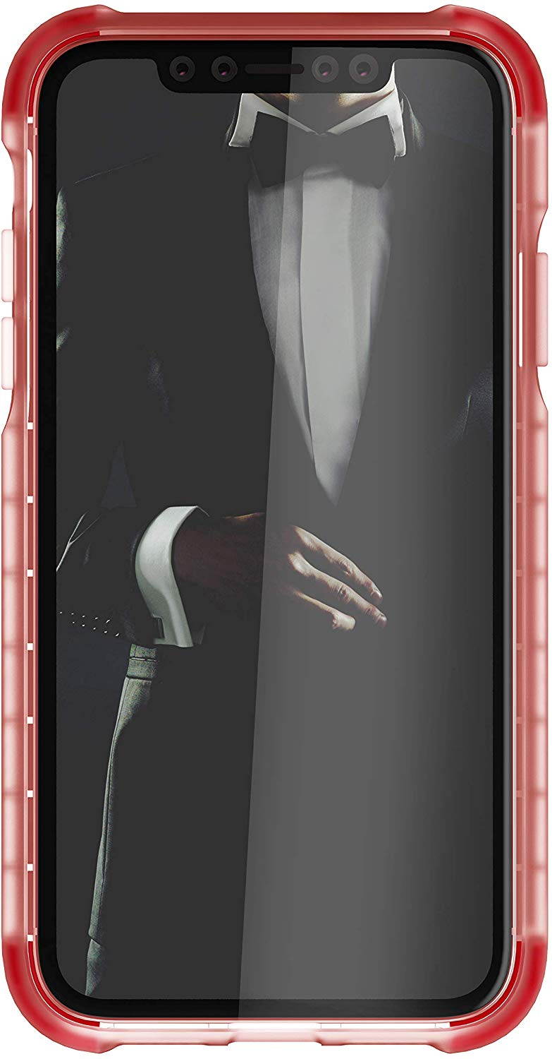 Ghostek Covert Clear iPhone 11 Pro Max Case with Super Slim Fit Design and Grip Bumper Shockproof Heavy Duty Protection Wireless Charging Compatible for 2019 iPhone 11 Pro Max (6.5 Inch) - (Clear)