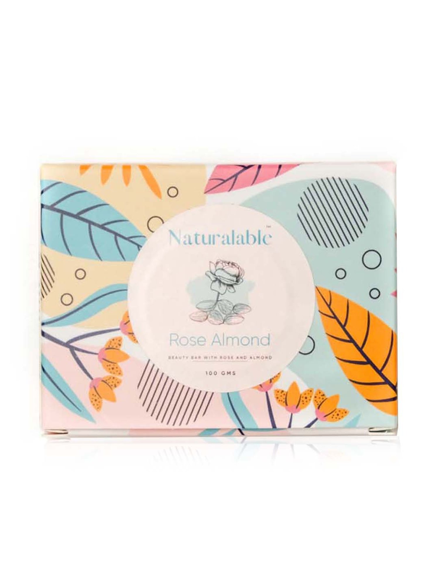 Naturalable Rose Almond Soap - 100 gm