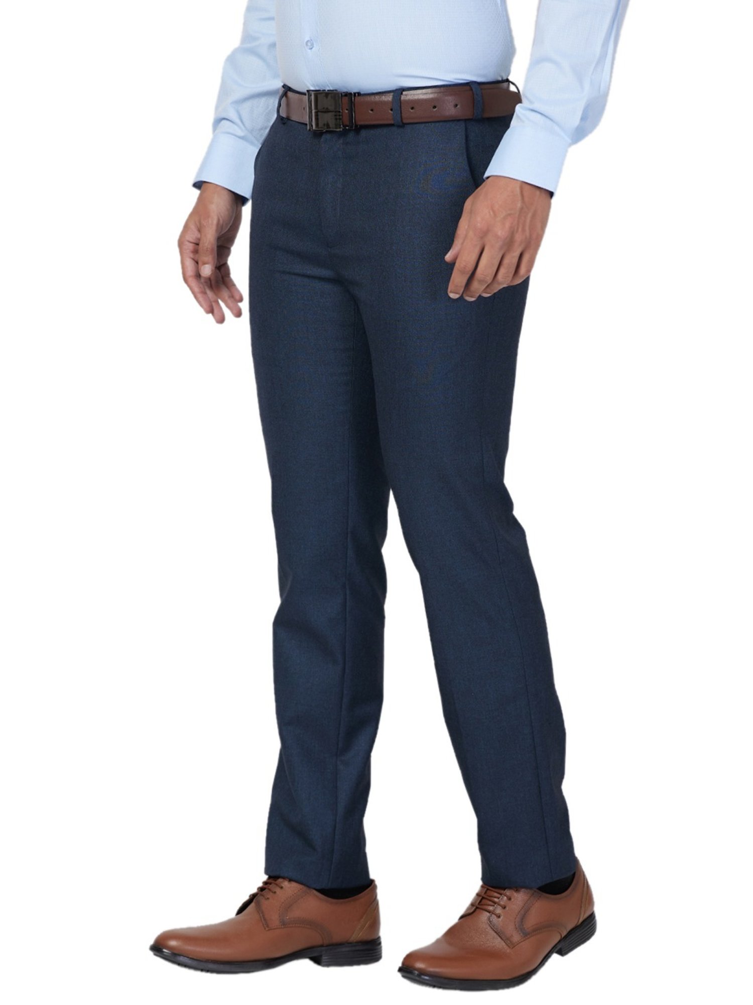 Raymond Blue Slim Fit Trousers