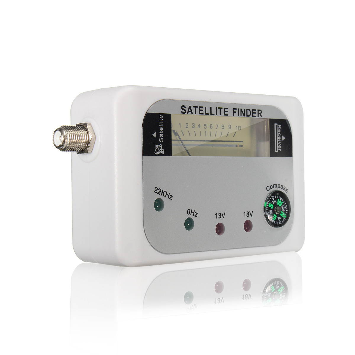 SF-9508 Digital Satellite Finder Signal Meter Sat Dish Finder DVB-T with Compass