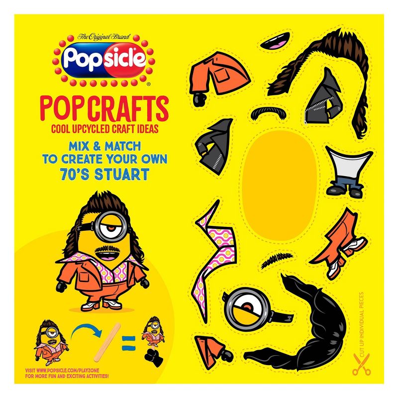 Popsicle Minions Frozen Bars - 6ct