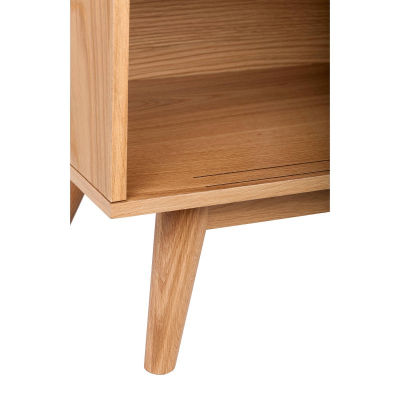 Abacus Storage Console Oak/White - Universal Expert
