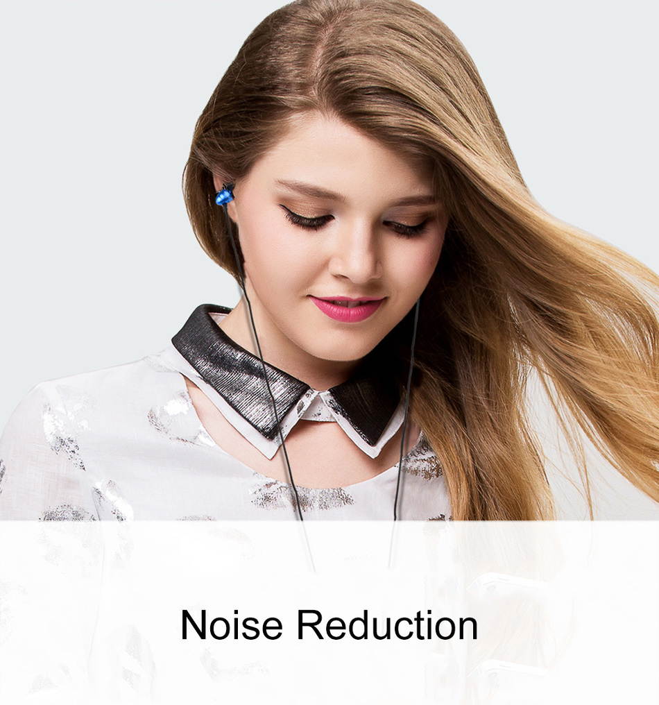 AWEI ESQ2 Fashionable Deisgn Metal 3.5MM Plug Stereo Music Deep Bass In-Ear Earphones with Microphone for Mobile Phones