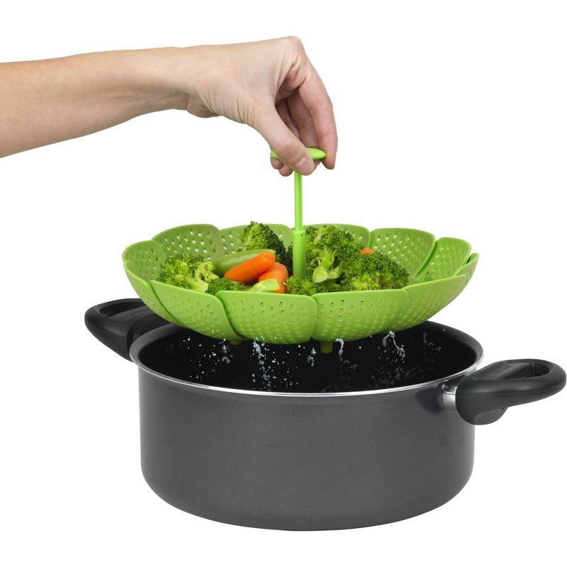 GoodCook Ready Steamer Basket with Extendable Handle