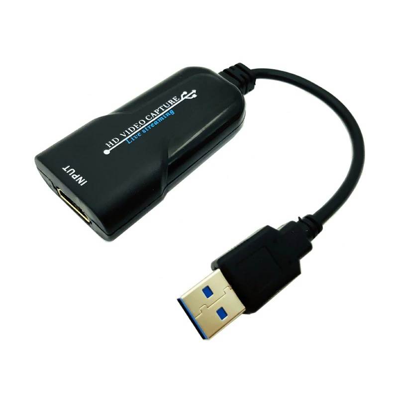 HDMI Video Capture Card USB 3.0 HDMI Video Grabber Recorder Box Fr PS4 Game DVD Camcorder HD Camera Recording Live Streaming NEW