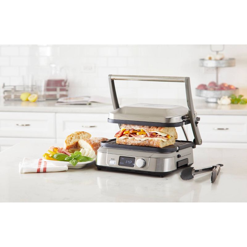 Cuisinart Griddler 5 - Stainless Steel - GR-5BP1