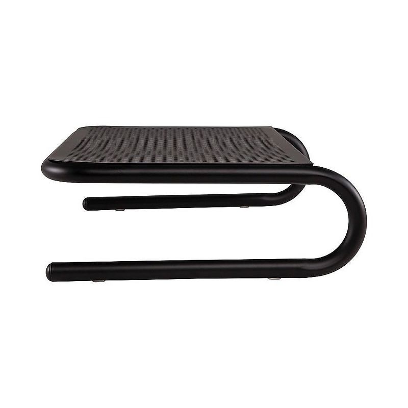 Staples Standard Steel Monitor Stand Black 643687