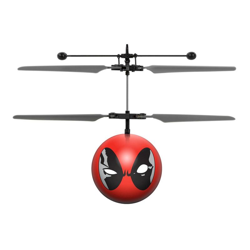 World Tech Toys Marvel X-Men Deadpool IR UFO Ball Helicopter
