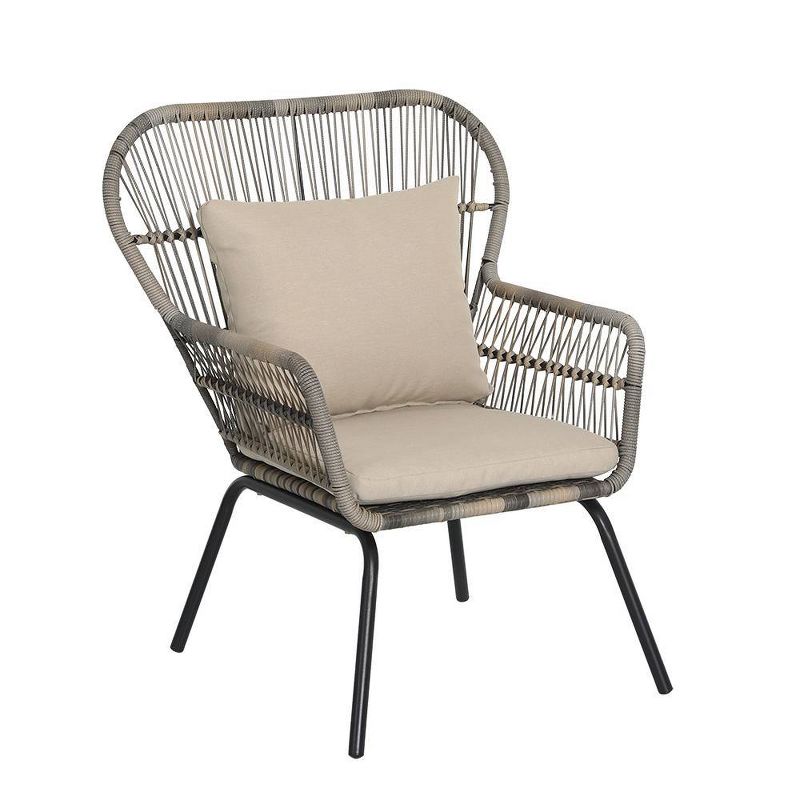 3pc Steel Bistro Set - Nuu Garden