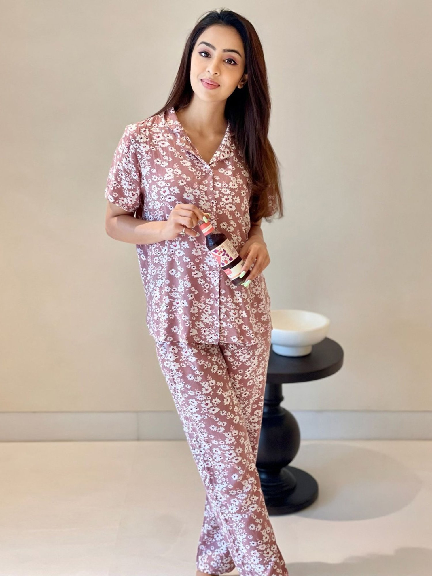 Dusk Attire Multicolor Livia Pyjama Set