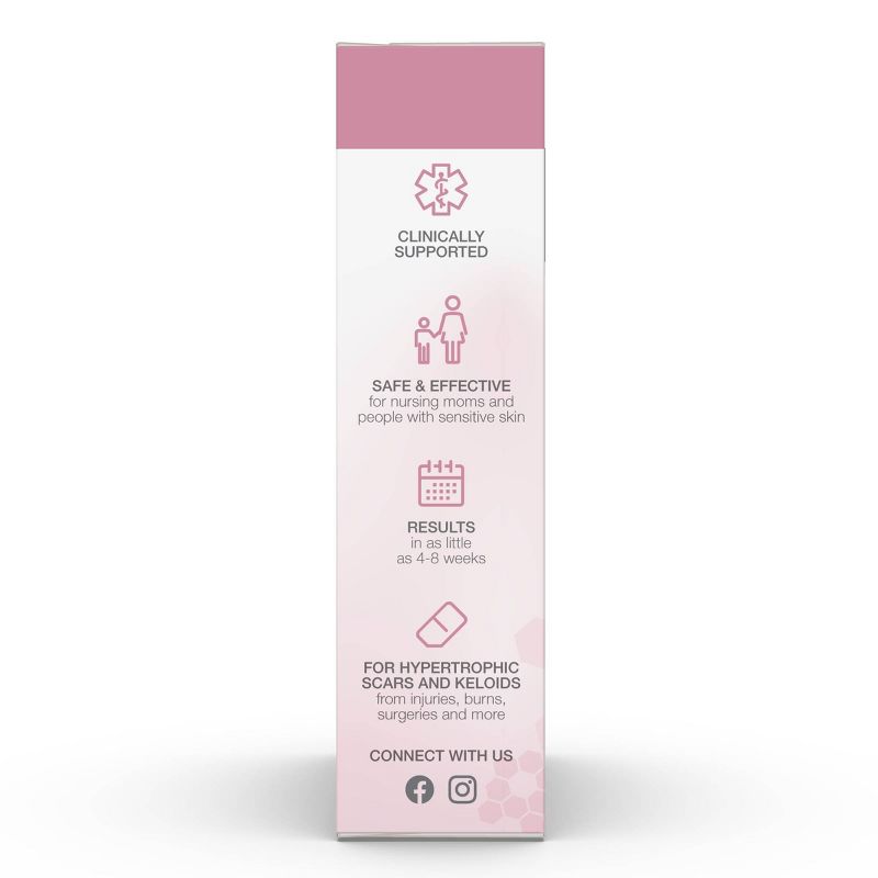 ScarAway Scar Treatment Silicone Sheet 1.5x7 - 4ct