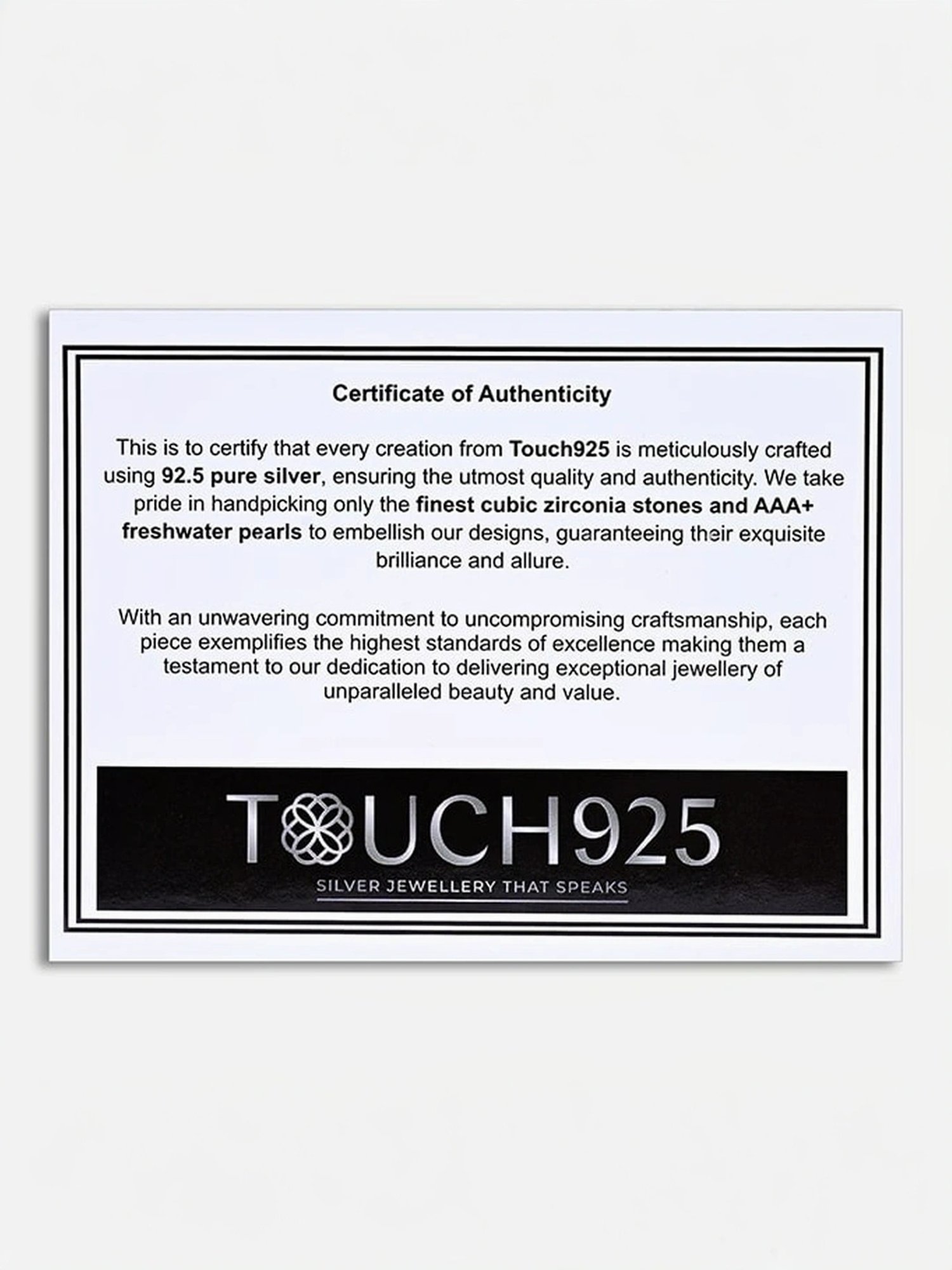 Touch925 Sterling Silver Kinetic K Initial Chain Pendant