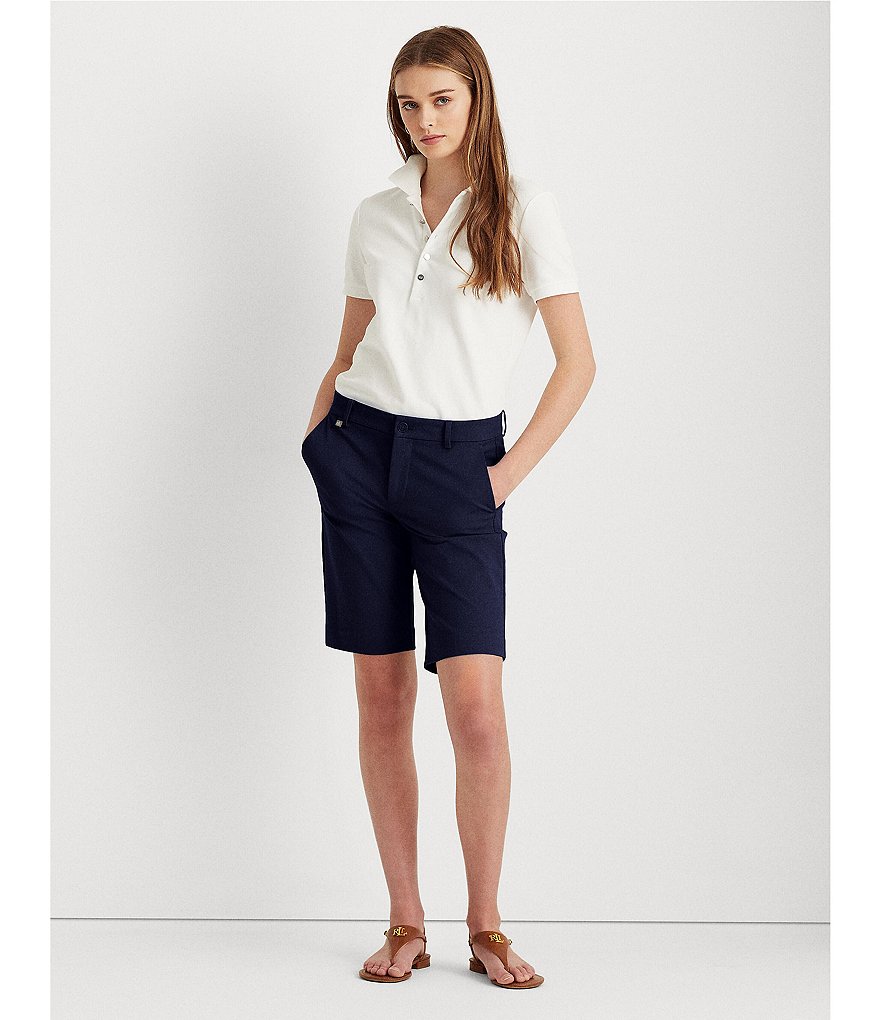 Westbound Petite Size the PARK AVE fit Indigo Skimmer Shorts