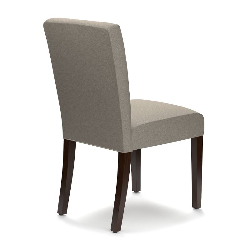 Set of 4 Blanca Tufted Upholstered Dining Chairs Taupe Linen - Handy Living