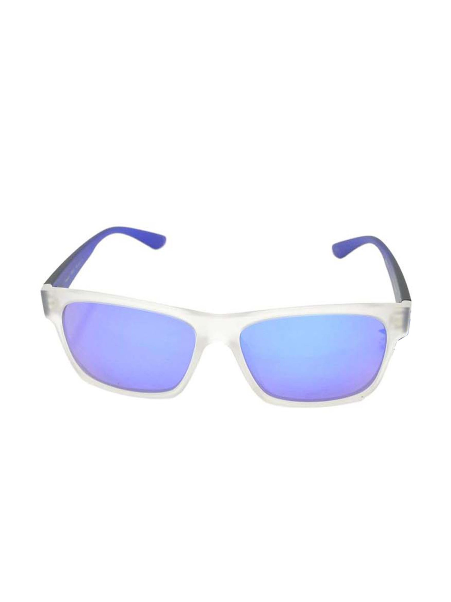 INVU Blue Rectangular UV Protection Sunglasses for Men