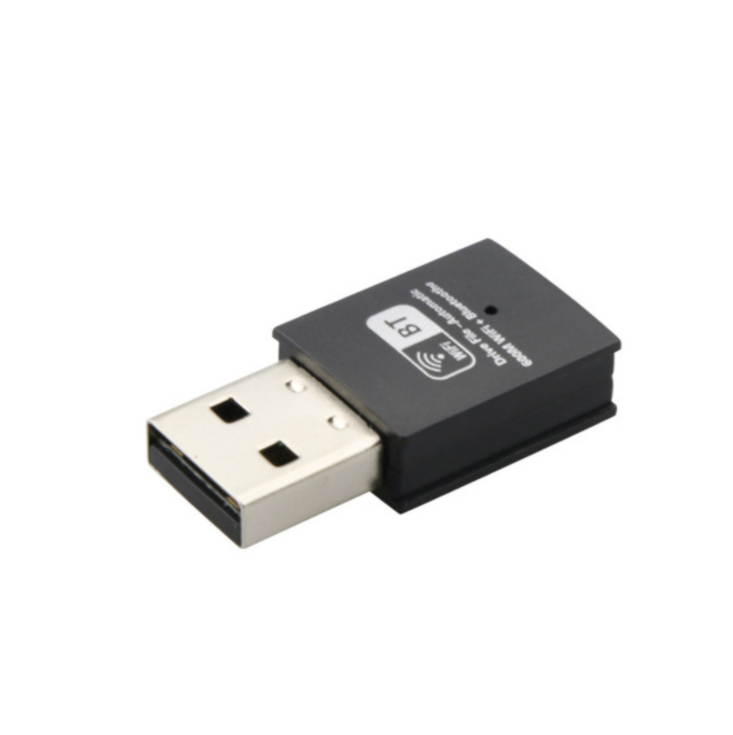 SAKOSE driver-free USB Bluetooth WiFi adapter AC 600Mbps, suitable for PC, wireless Wi-Fi dongle dual-band 2.4G / 5.8G with antenna support, Windows 10 / 8.1 / 7 / XP / Vista / Mac OS