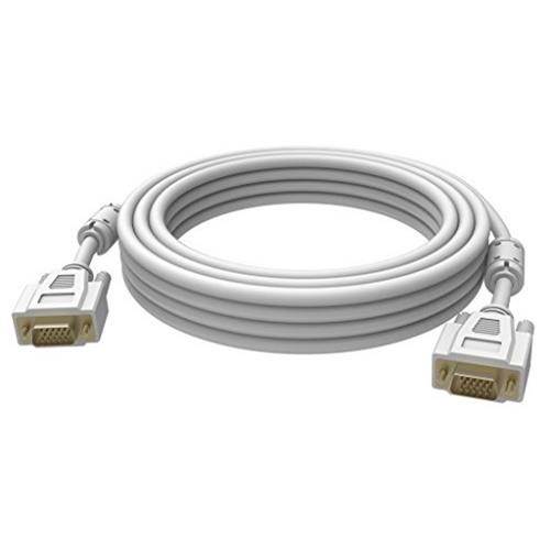 VISION Professional installation-grade VGA patch cable - LIFETIME WARRANTY - gold plated connectors - ferrite cores both