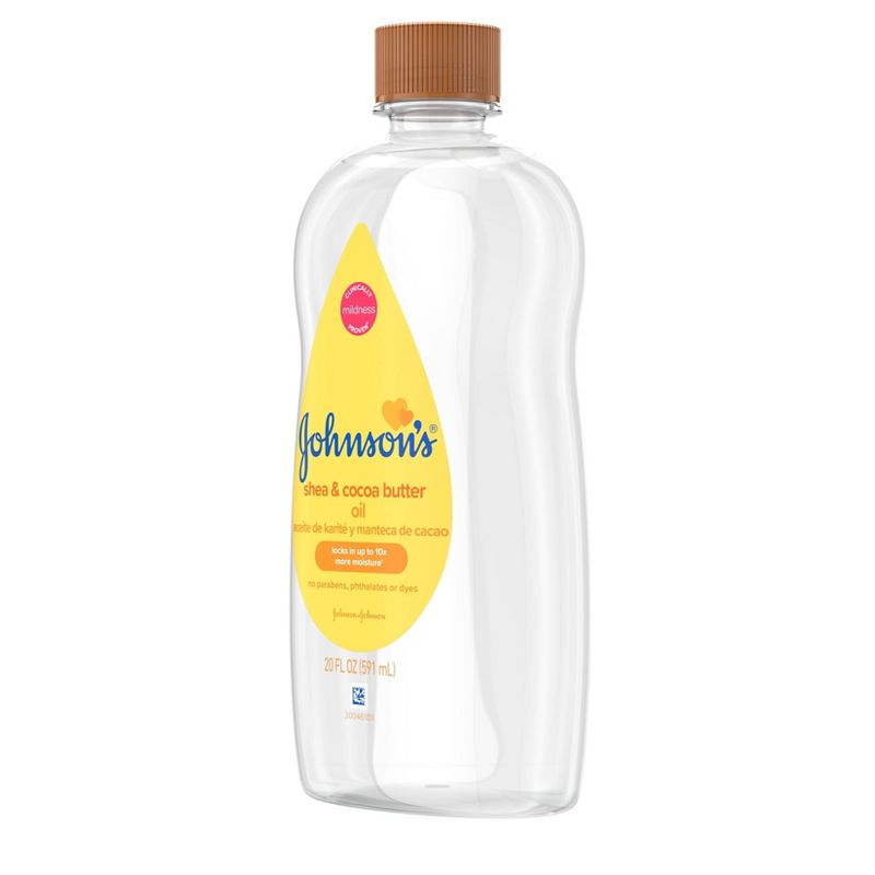 Johnson's Baby Oil with Shea & Cocoa Butter - 20oz